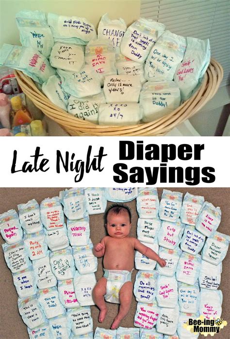funny sayings to put on diaper